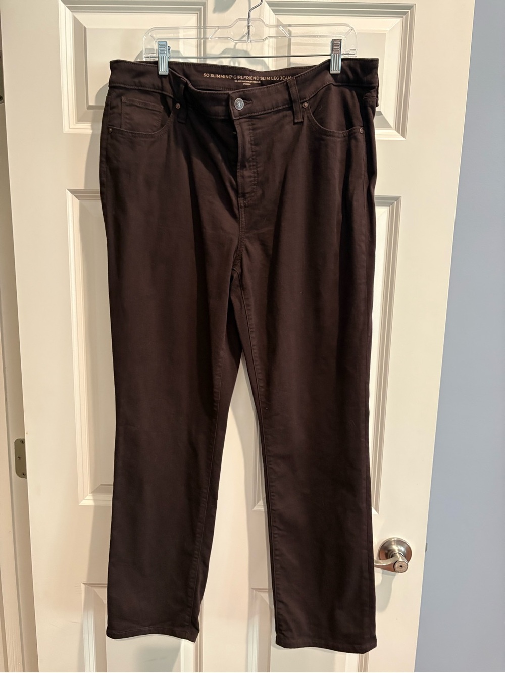 Chico's So Slimming Girlfriend Slim Leg Jean, Size 14 (Size 2.5)